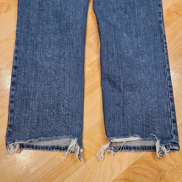 Abercrombie & Fitch Jeans Womens 2 The Ankle Straight Ultra High Rise Curve Love - Picture 9 of 12